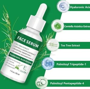 Face Serum with Hyaluronic Acid - White